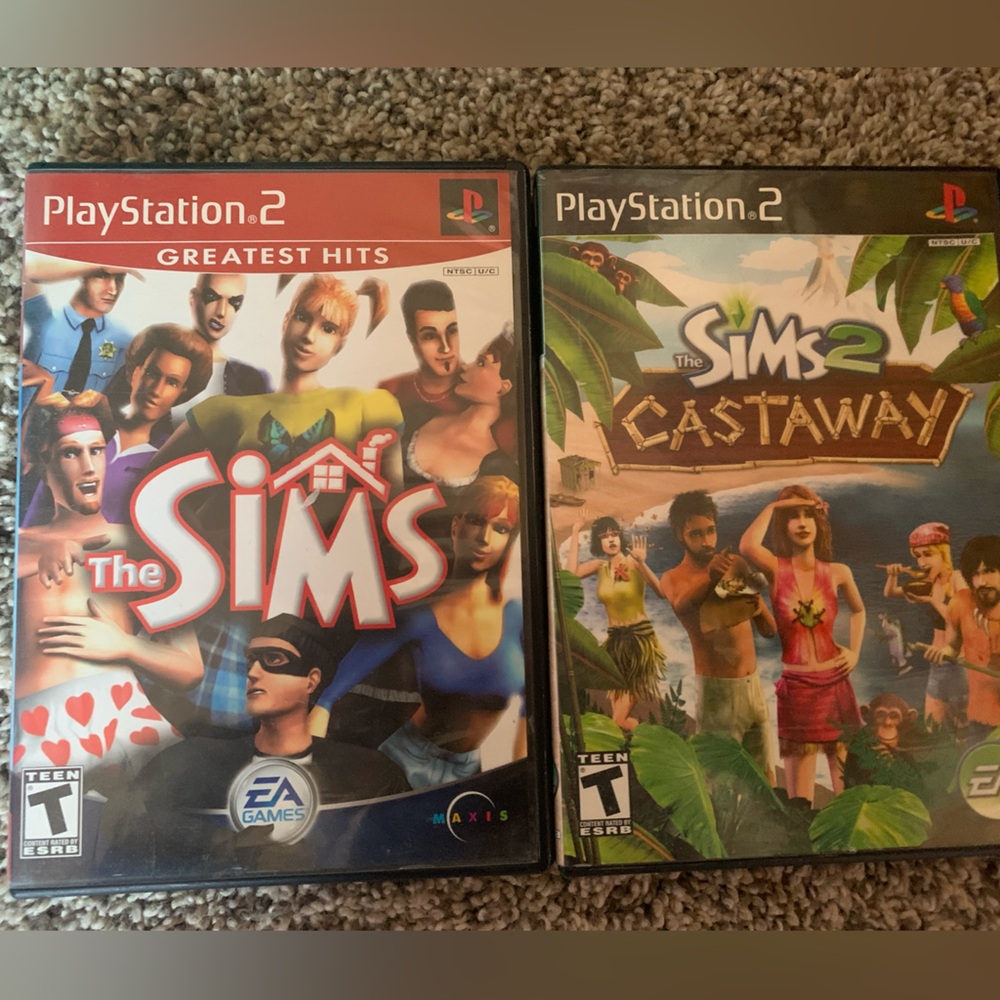 The SIMS PlayStation 2 Games